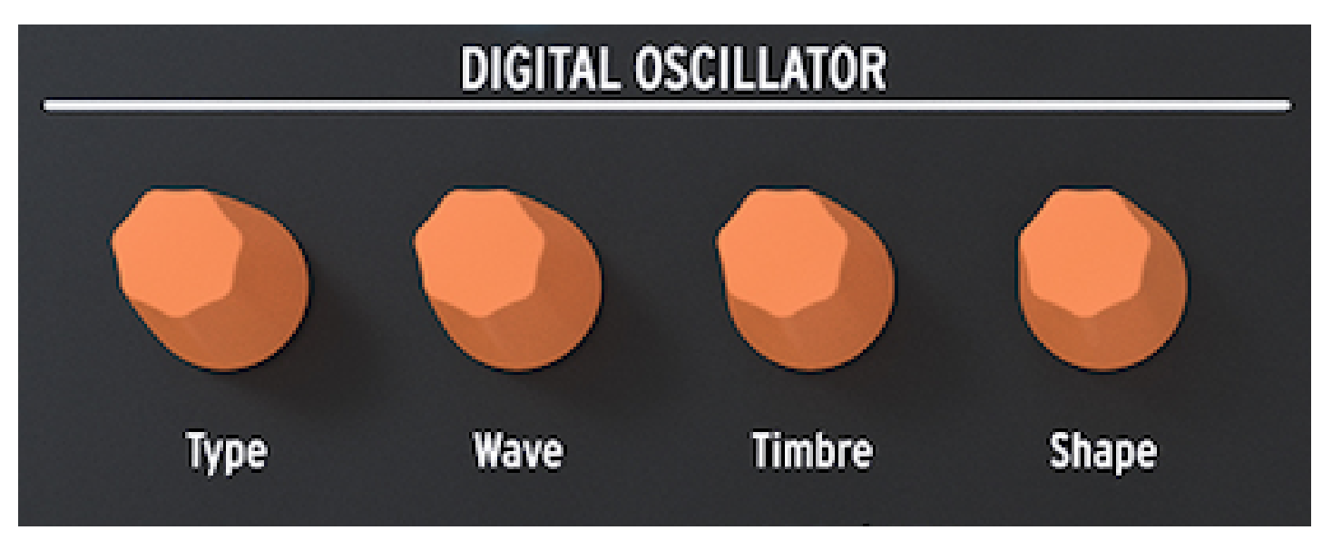 Arturia MicroFreak digital oscillator