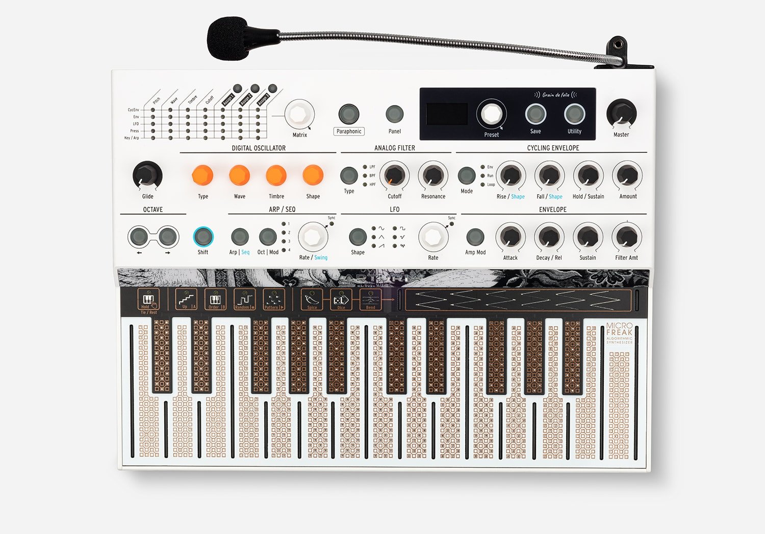 Arturia Microfreak Vocoder edition couleur blanche