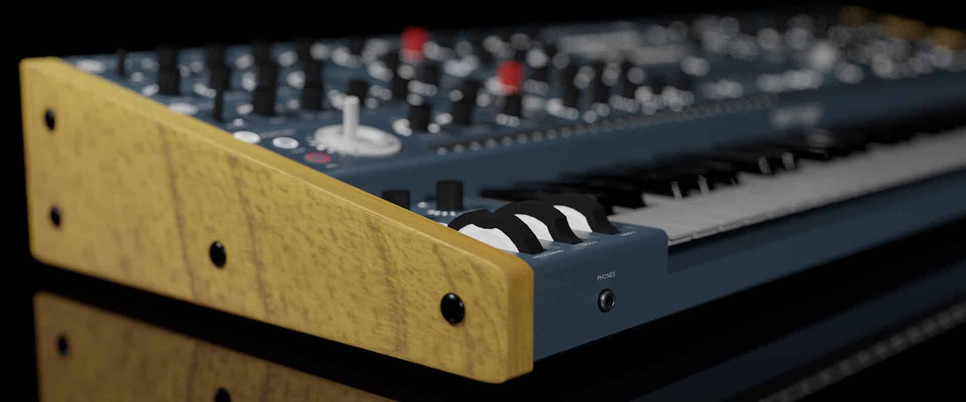 Article sur les news synthés de juin behringer positron 16