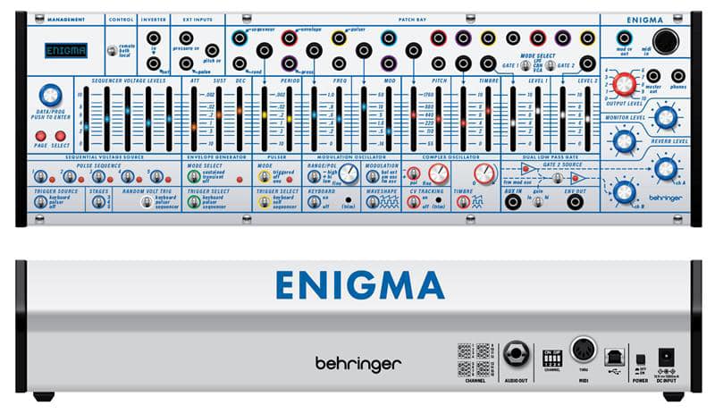 Nouveautés synthés du mois d'avril 9 Behringer Enigma
