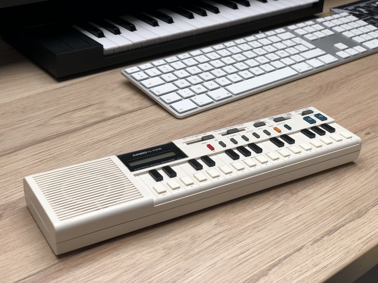 Mon Casio VL1 pour entrainer mon oreille musicale