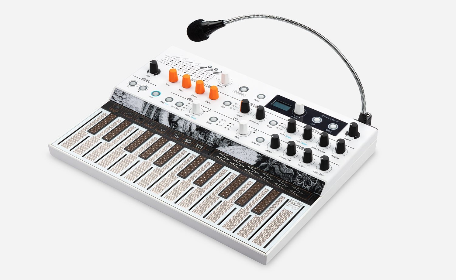 Arturia Microfreak Vocoder Edition : tr&egrave;s beau dans sa robe blanche