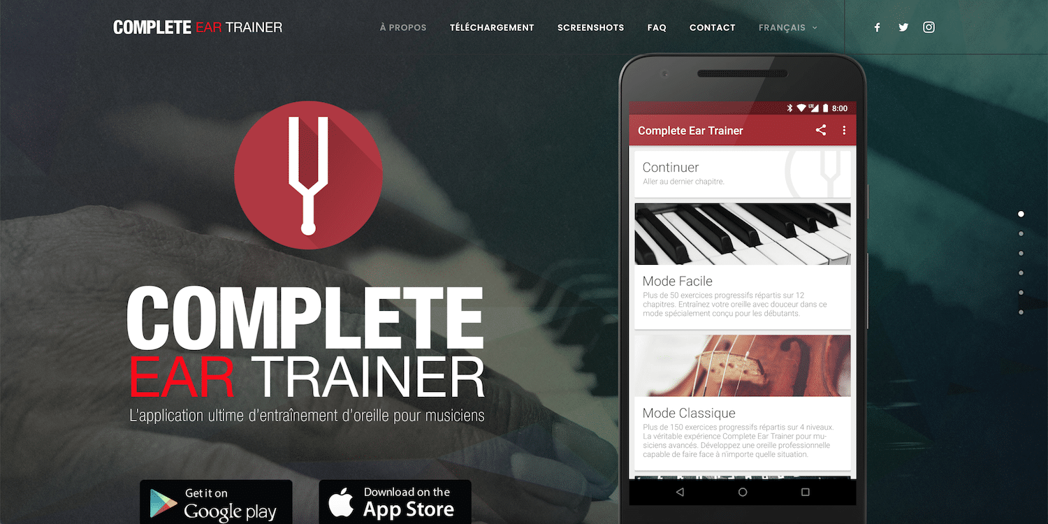 Complete ear trainer